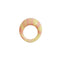 SPIRAL RING PEACH